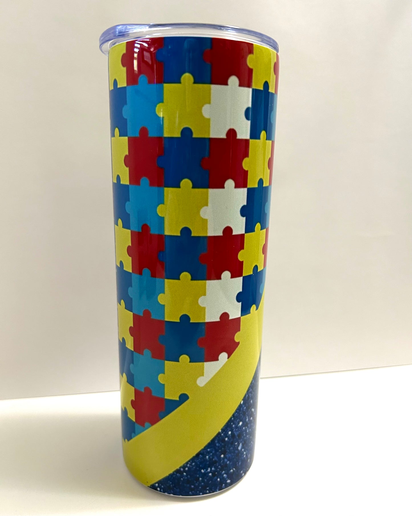 Different is beautiful autism awareness 20 oz tumbler