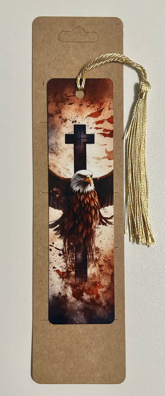 Blessed eagle bookmark