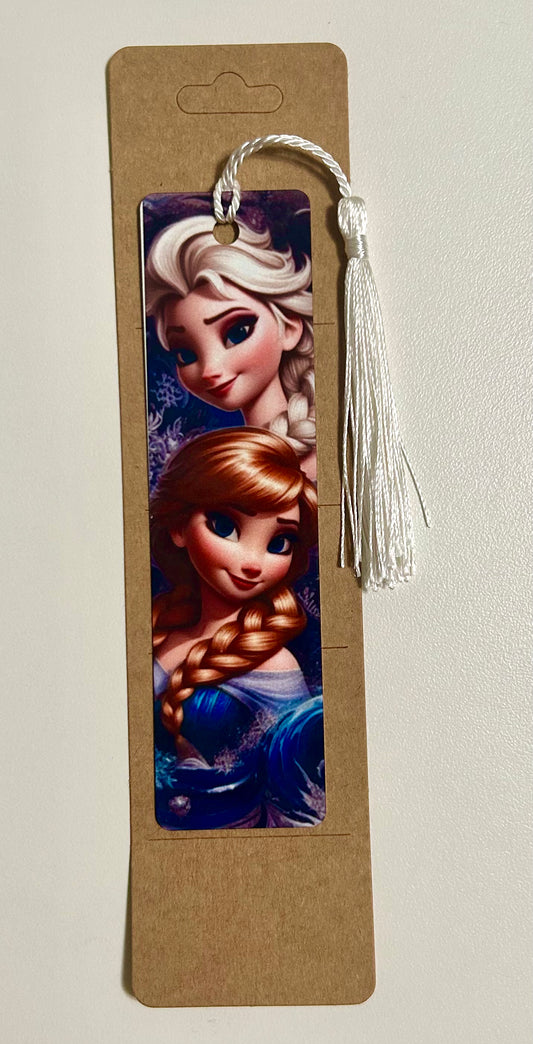 Frozen sisters bookmark