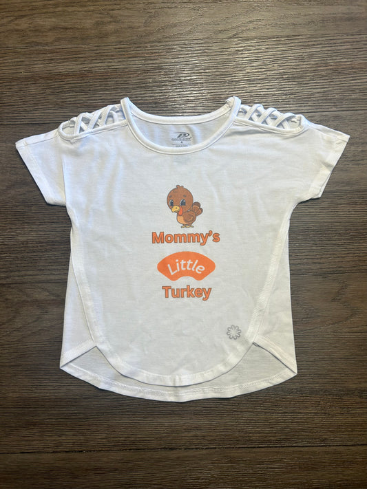 Size 4 Mommy’s little turkey shirt