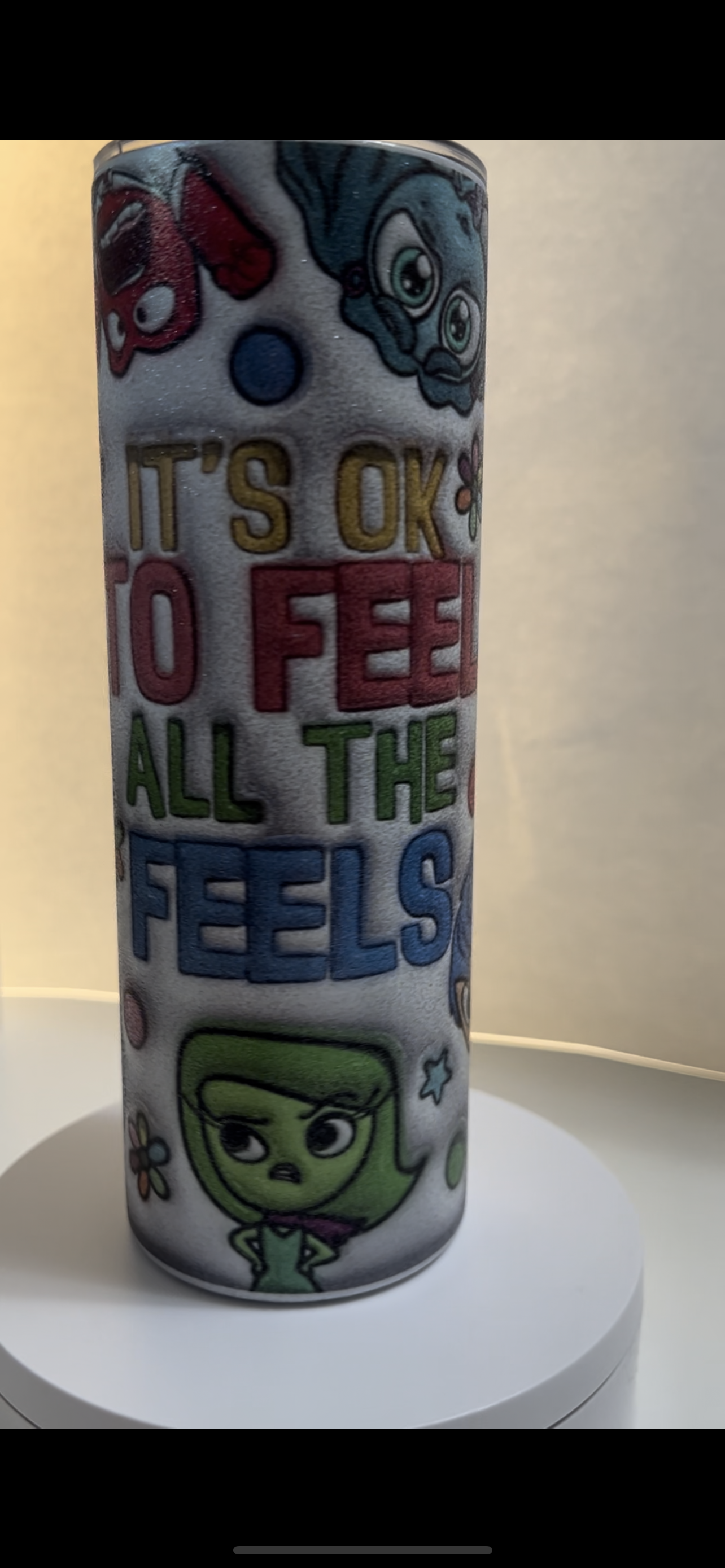 Inside Out Glitter Tumbler