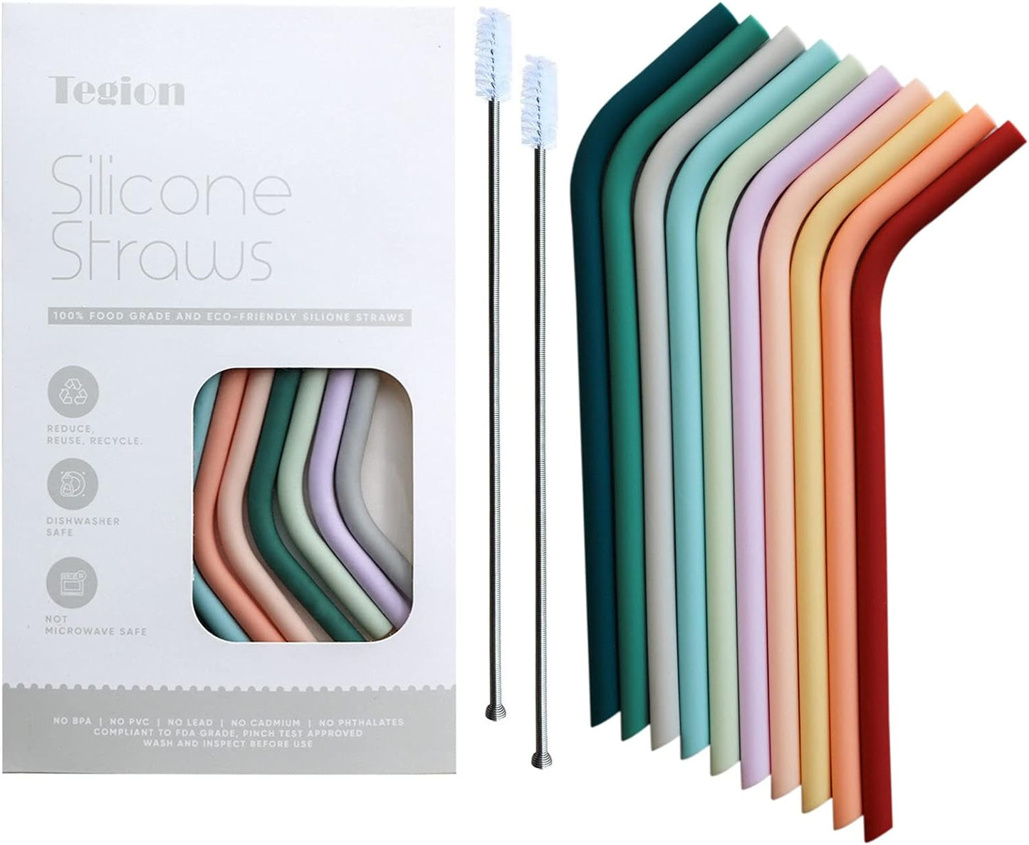 Small silicone straws